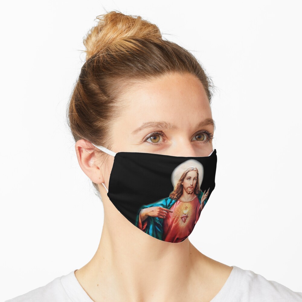 jesus christ saviour Mask