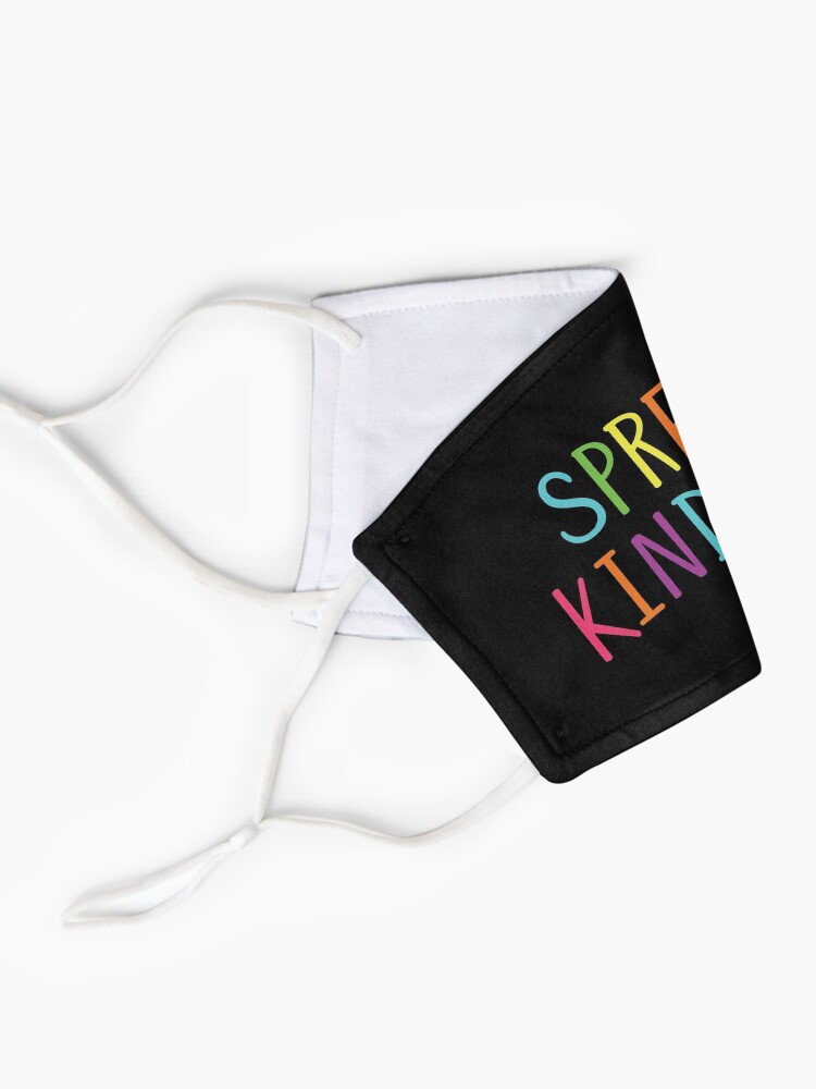 Alternate view of Spread Kindness Anti Bully Teacher Student Awareness Mask