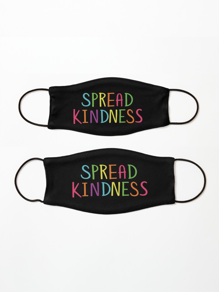 Alternate view of Spread Kindness Anti Bully Teacher Student Awareness Mask
