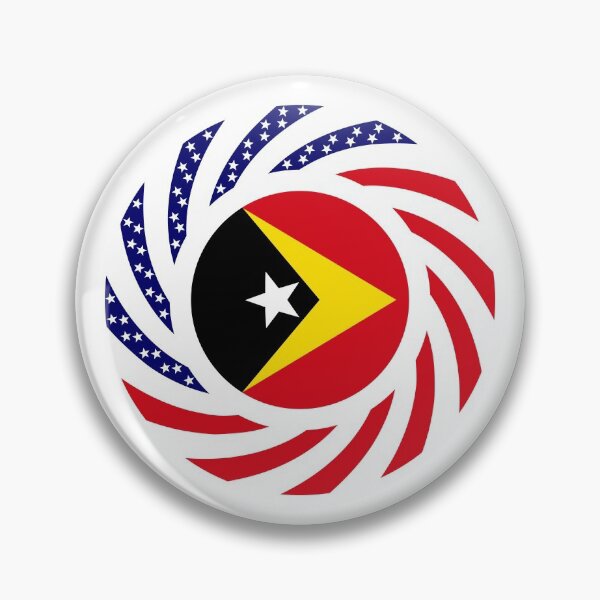 Item preview, Timorese American Multinational Patriot Flag Series designed and sold by Carbon-Fibre Media.