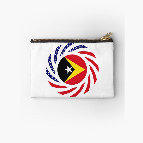 Item preview, Timorese American Multinational Patriot Flag Series designed and sold by Carbon-Fibre Media.