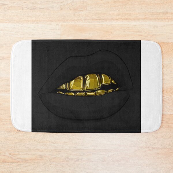 Item preview, Golden Smile Tooth Grillz Face Mask - Adults Gift Face Mask designed and sold by Vikingstorm.