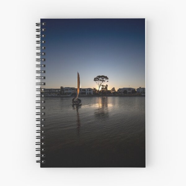 Item preview, sailboat at Sunset with refraction designed and sold by jiashu xu.