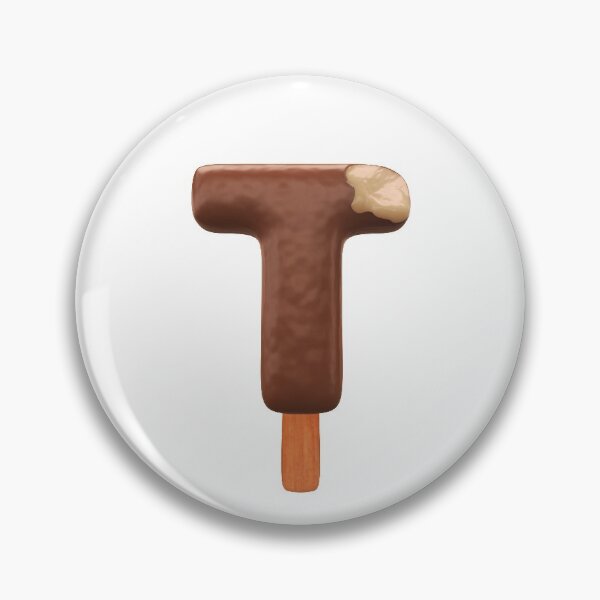 Item preview, T Ice Cream T Letter 3d Alphabet Chocolate designed and sold by HelloFromAja.