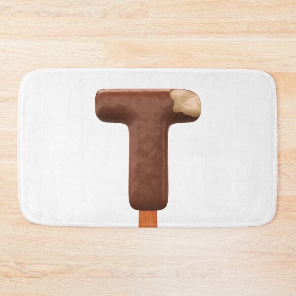 Item preview, T Ice Cream T Letter 3d Alphabet Chocolate designed and sold by HelloFromAja.