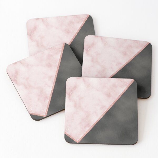 Item preview, Sivec Rosa marble - black leather designed and sold by marbleco.