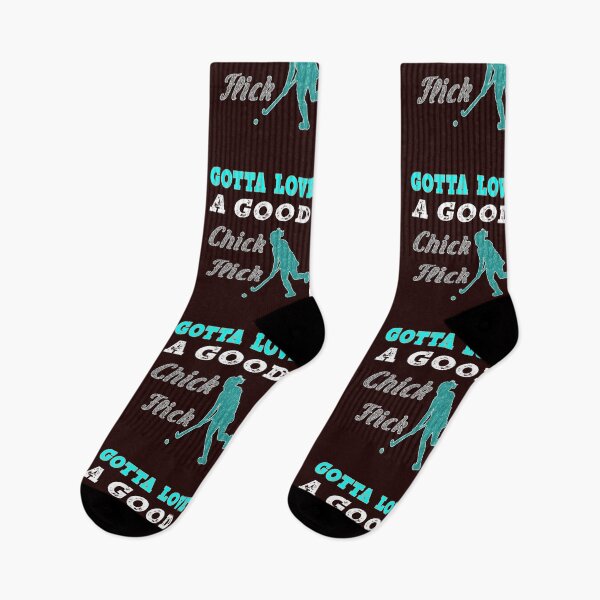 Item preview, Funny Womens Field Hockey Gift Gotta Love a Good Chick Flick 2 designed and sold by LGamble12345.