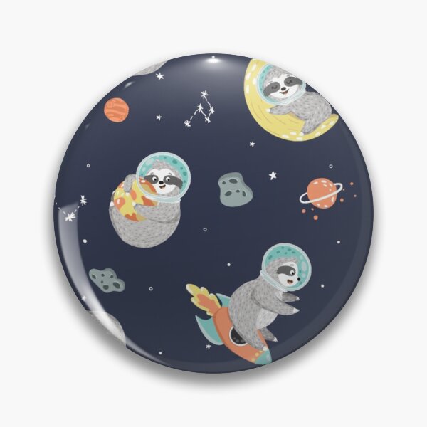 Item preview, astronaut sloths designed and sold by Babmk.