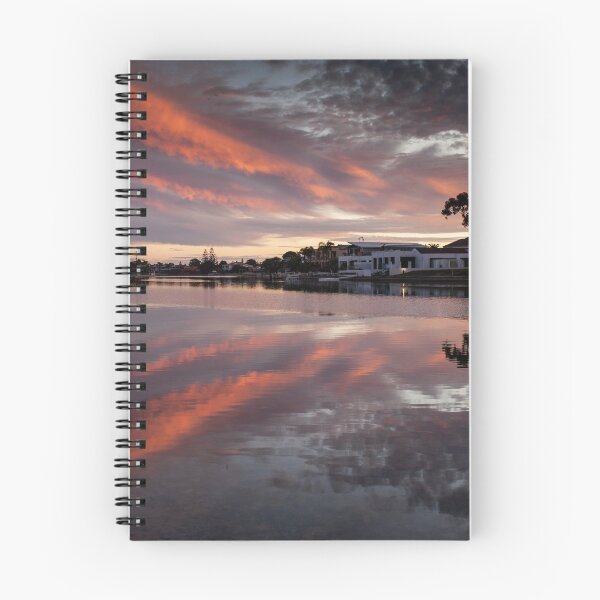 Item preview, Colourful Sunset's mirror image in river water  designed and sold by jiashu xu.