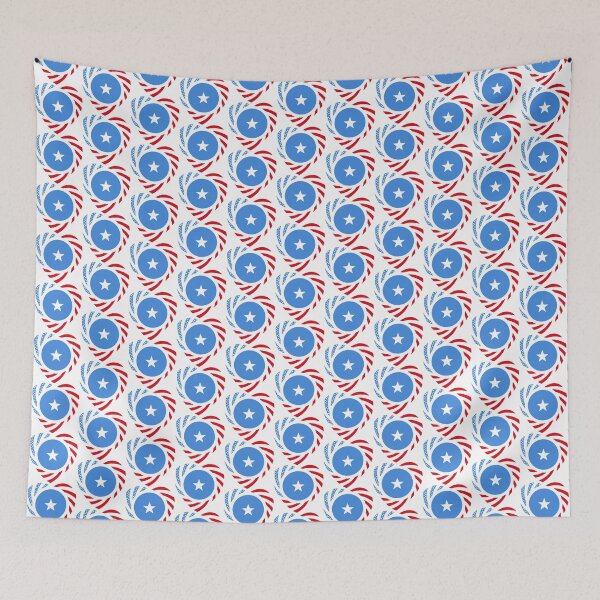Item preview, Somali American Multinational Patriot Flag Series (Heart) designed and sold by Carbon-Fibre Media.