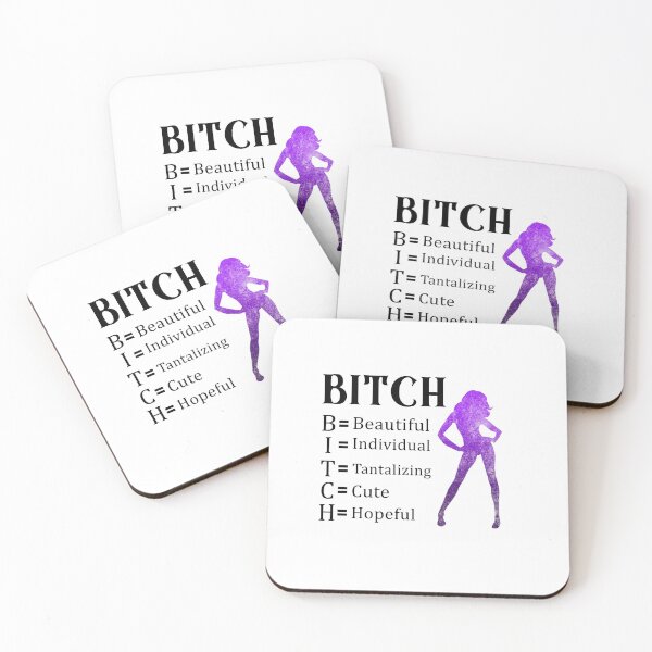 Item preview, BITCH  Acronym meaning  designed and sold by Amineharoni.