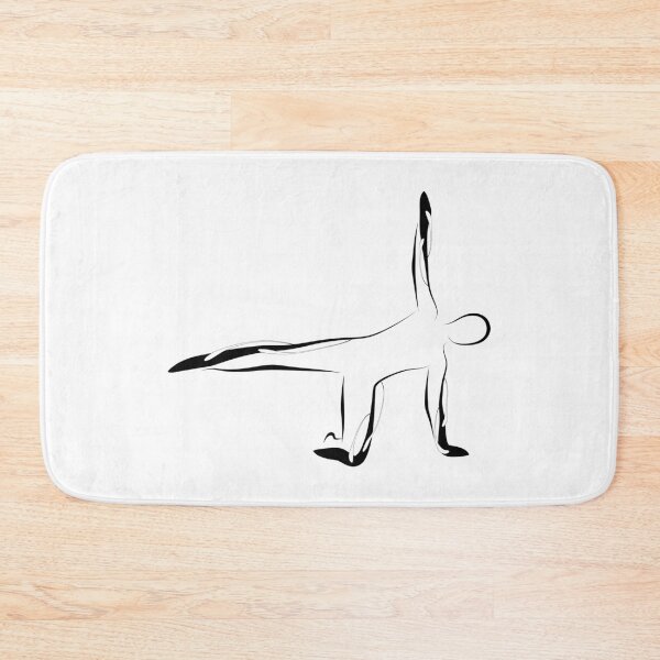 Item preview, Pilates side kick pose  designed and sold by sashica.