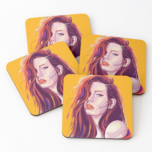 Item preview, Modern expressionism girl editorial portrait  designed and sold by WULFLAND ARTS.