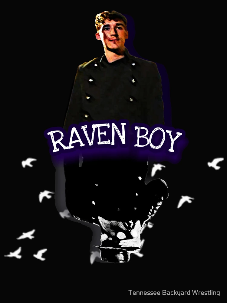 Thumbnail 4 of 4, Boxy T-Shirt, Cruz Lewis “Raven Boy” Merchandise designed and sold by Tennessee Backyard Wrestling.