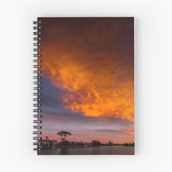 Item preview, Dramatic Colourful Sunset at Delfin Island West Lakes designed and sold by jiashu xu.