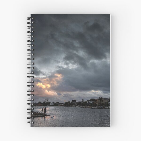 Item preview, Colourful Sunrise fishing at Delfin Island West Lakes designed and sold by jiashu xu.