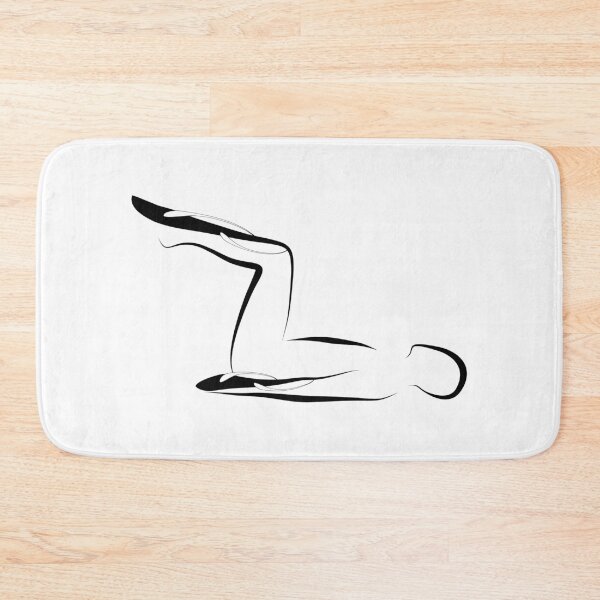Item preview, Pilates mat pose designed and sold by sashica.