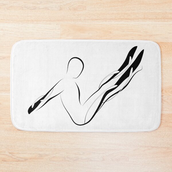Item preview, Pilates mat pose designed and sold by sashica.