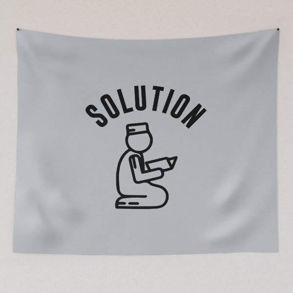 Item preview, Solution Praying Muslim designed and sold by Christopher Taylor.