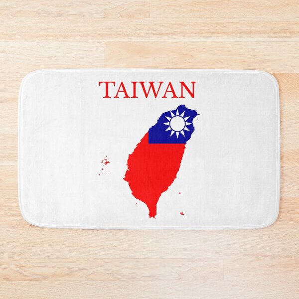 Item preview, Taiwan Flag Map designed and sold by marosharaf.