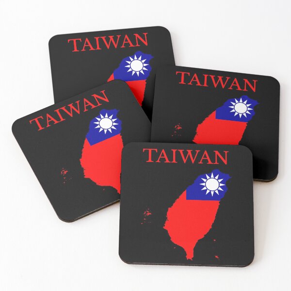 Item preview, Taiwan Flag Map designed and sold by marosharaf.