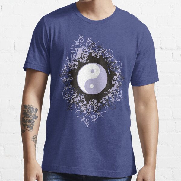 Yin Yang Oriental Design for The Taoism Philosophy of yin and yang 3dRose Macdonald Creative Studios - T-Shirts 