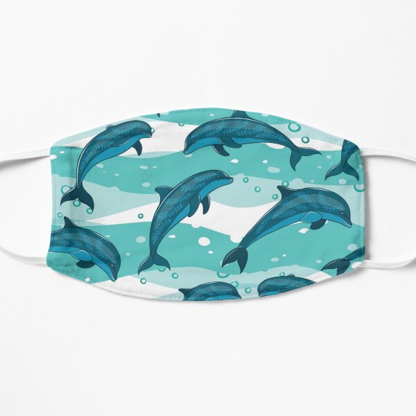 dolphins Flat Mask