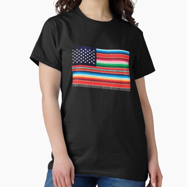 Item preview, American Serape Blanket Flag designed and sold by PrintedGifts.