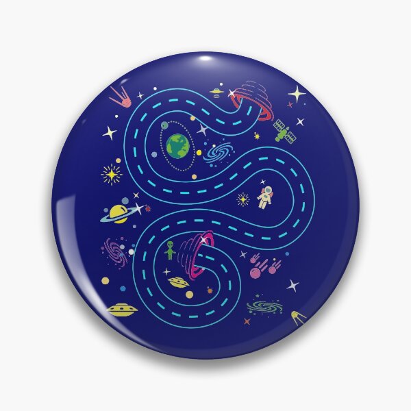 Item preview, Play cars on daddy's back road for car in open space planets stars aliens  designed and sold by alenaz.