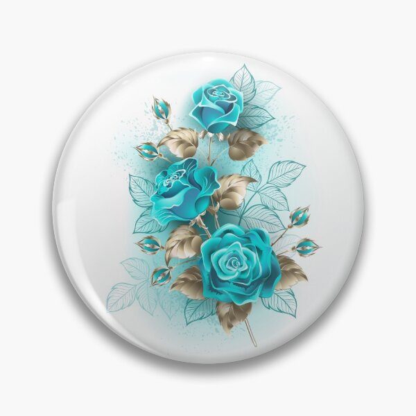 Item preview, Bouquet of Turquoise Roses designed and sold by Blackmoon9.
