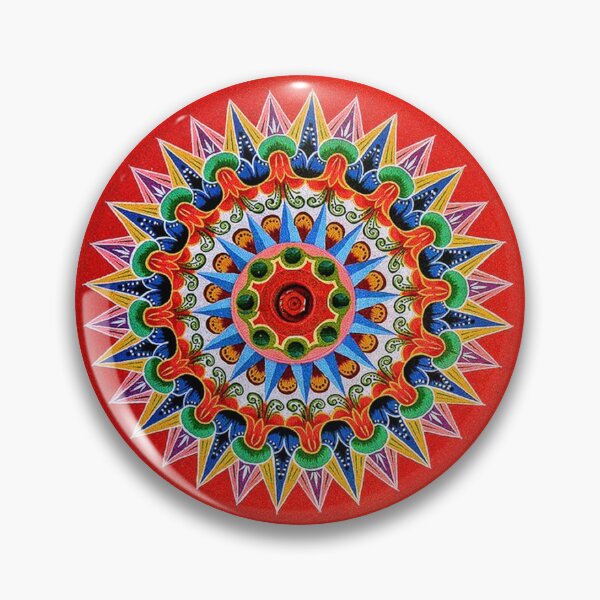 Item preview, Costa Rican Oxcartwheel Painting designed and sold by aura2000.