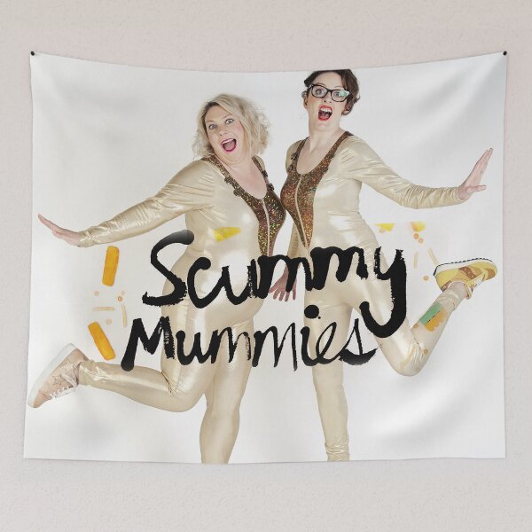 Item preview, Fivepod New the Scummy Mummies Podcast TV Tour 2020 designed and sold by dangraya.