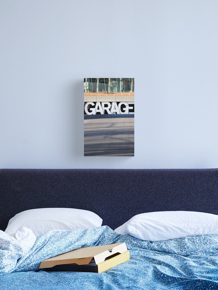 Thumbnail 1 of 3, Canvas Print, Garage designed and sold by littleoldhag.