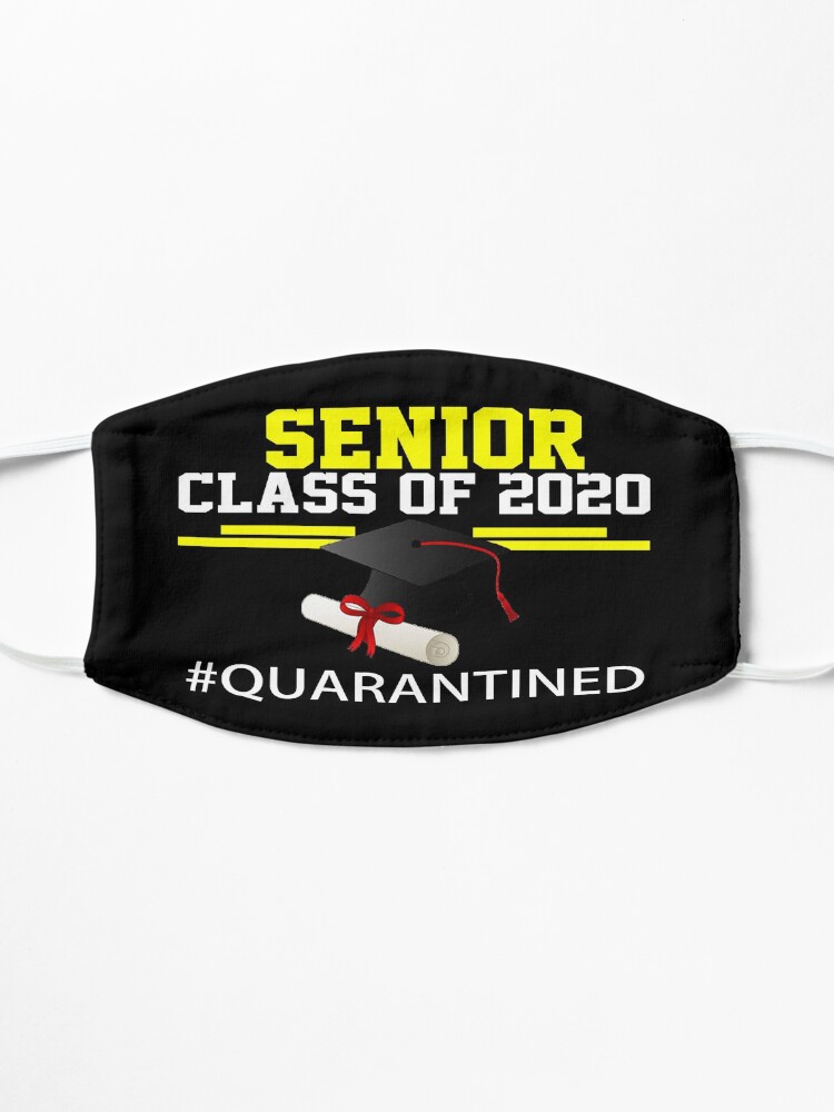 Alternate view of Senior Class Of 2020 Design 2 Mask
