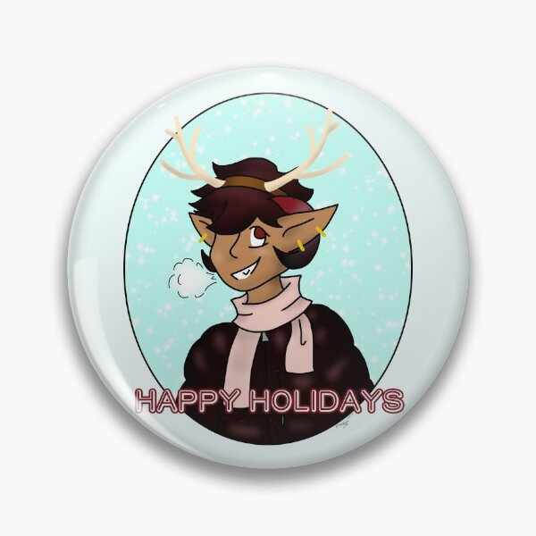 Item preview, Happy Holidays Gemini designed and sold by BlackCatCreates.