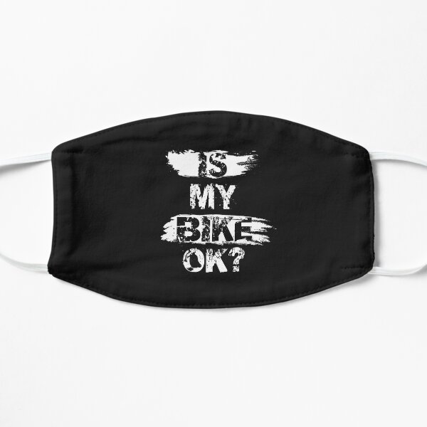 Cycling Crash Face Masks Redbubble - biker hat roblox id