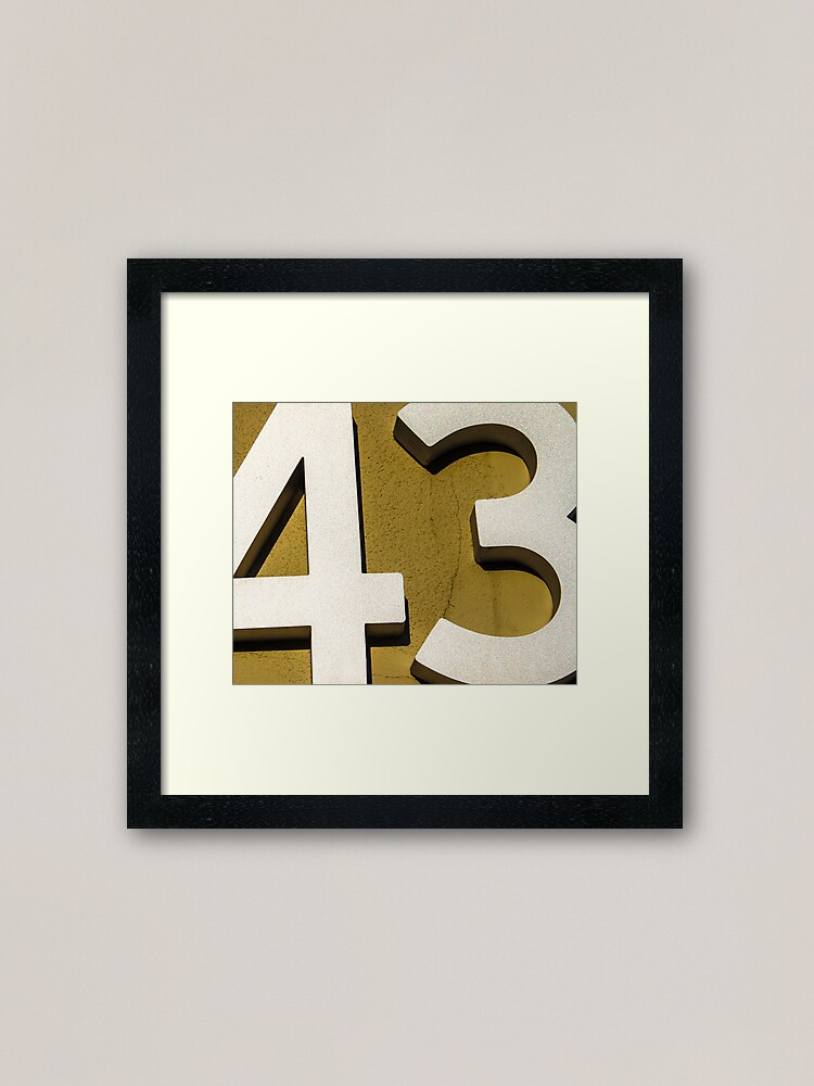Thumbnail 2 of 7, Framed Art Print, 43 designed and sold by littleoldhag.
