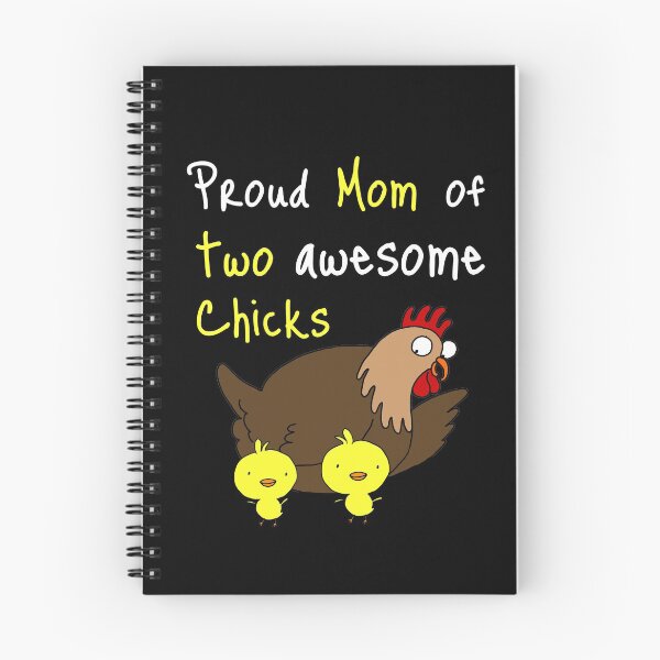 Item preview, Gift for Mom of Two Daughters (US Version) - Proud Mum of Two Awesome Chicks designed and sold by Lobeboy.