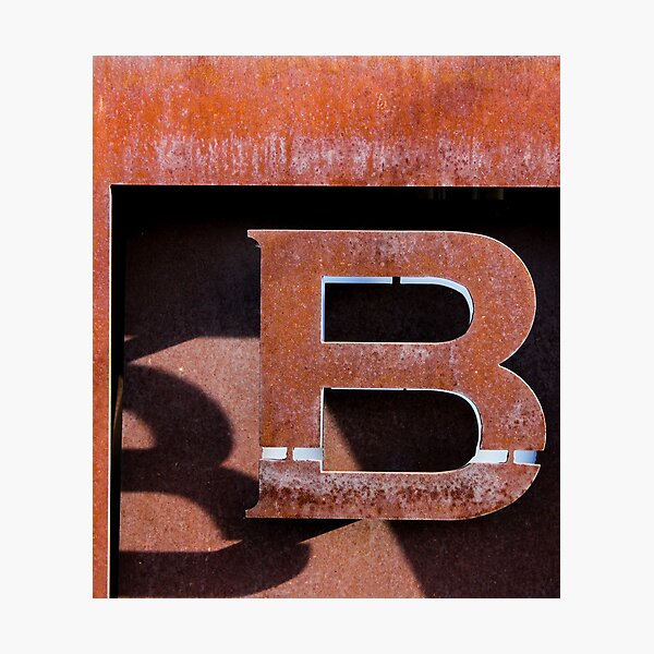 B Squared Photographic Print