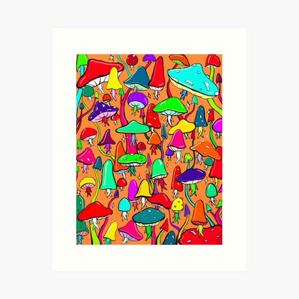 Mushroom Bbs Art Print