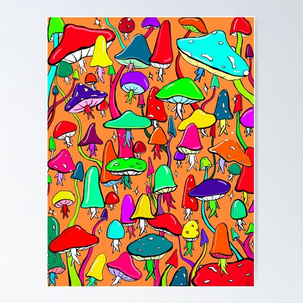 Mushroom Bbs Poster