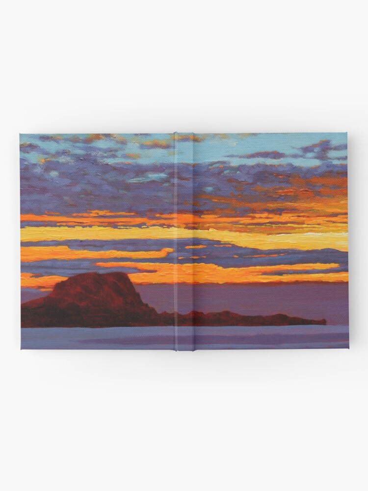 Alternate view of Clare Island Sunset, Clew Bay, County Mayo, Ireland Hardcover Journal