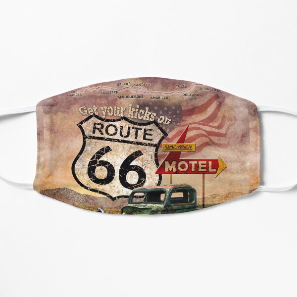 Get your Kicks on Route 66 Mask