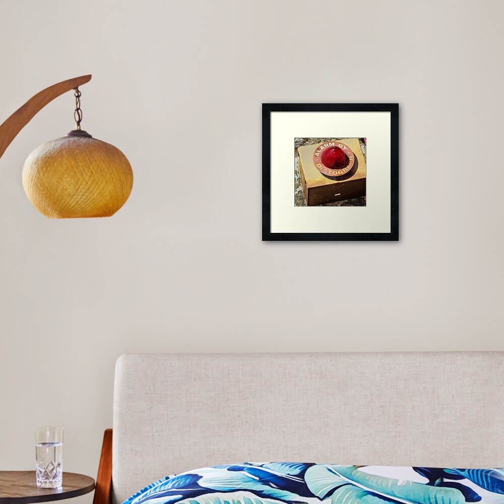 Item preview, Framed Art Print designed and sold by littleoldhag.
