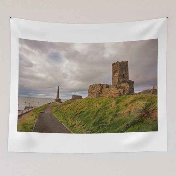 Item preview, Aberystwyth Castle and War Memorial, Aberystwyth, Wales designed and sold by Dan Santillo.