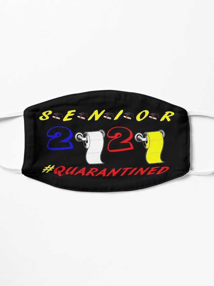 Alternate view of Senior Class Of 2020 Design 3 Mask
