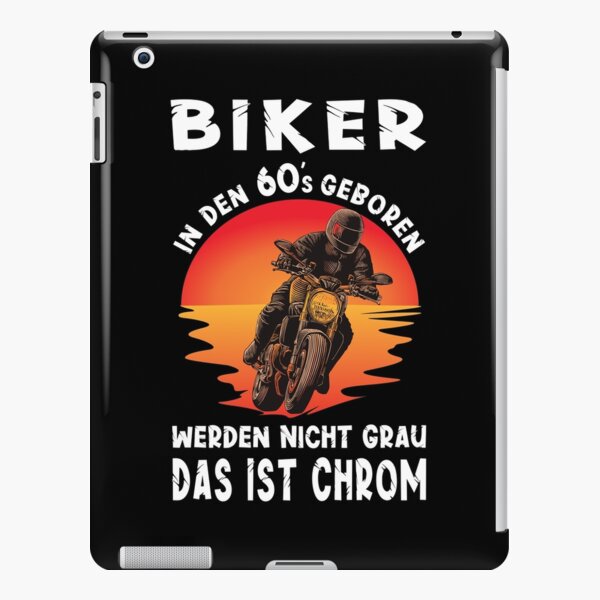  Blechschild ''Geboren zum Motorrad fahren (biker