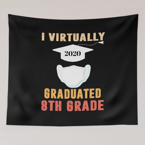 Item preview, i virtually graduated 8th grade in 2020 designed and sold by BAISSANE.