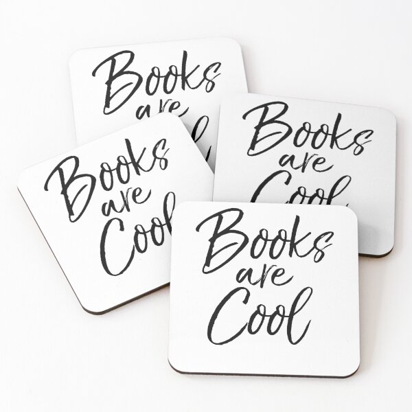 Item preview, Books are Cool Literature Quote designed and sold by TNDesignStudio.