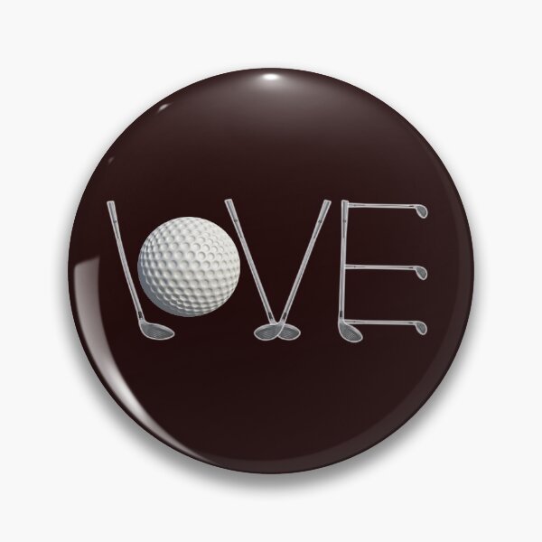 Item preview, Classic LOVE Golf Design with Golf Clubs Gift designed and sold by LGamble12345.